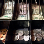 money in box